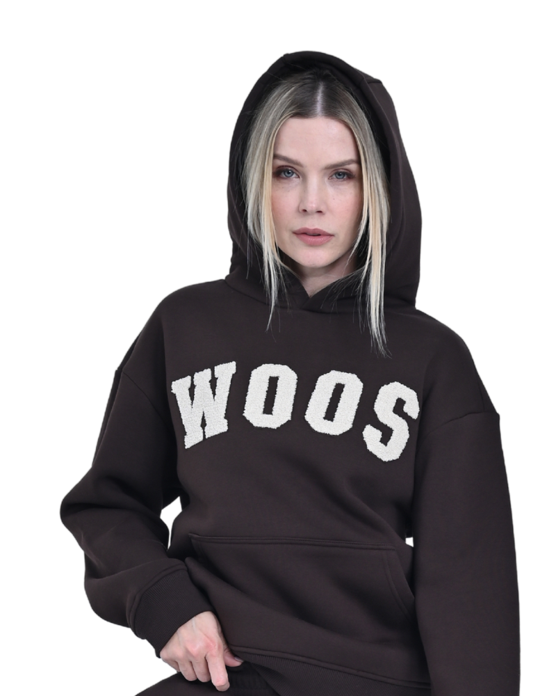 COBBLER HOODIE WOMEN CHOCOLATE