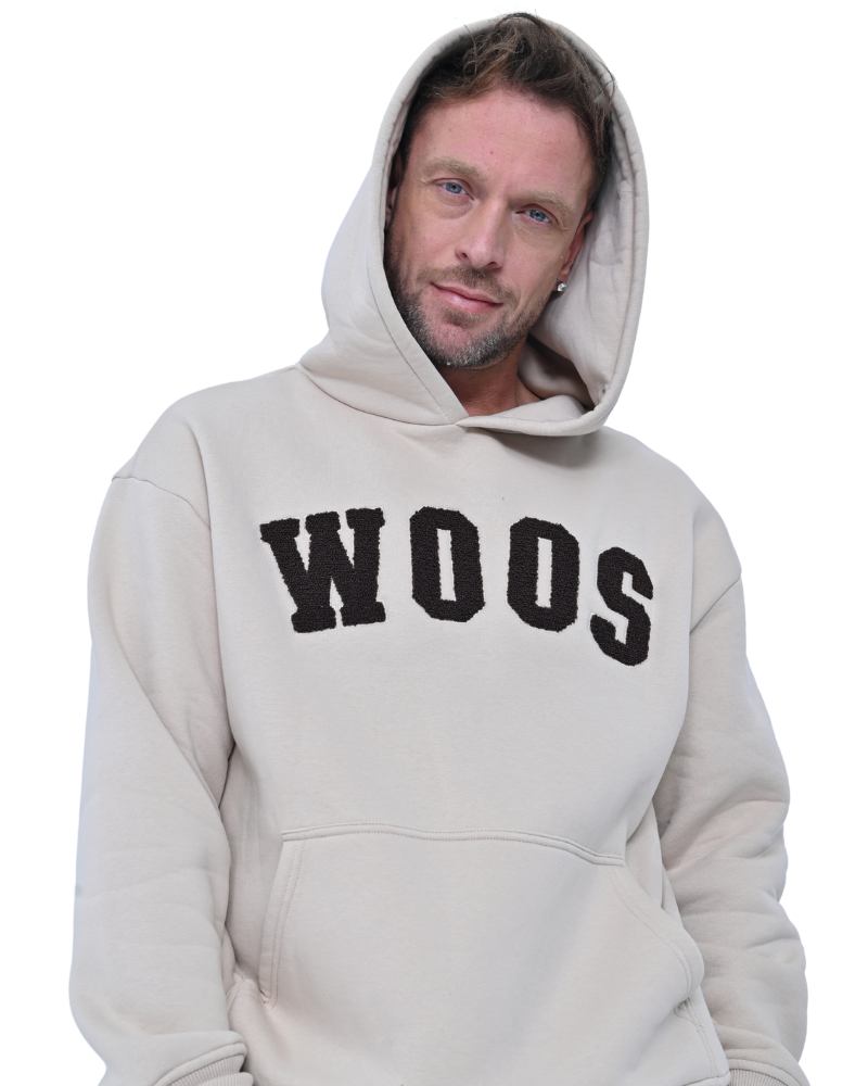 COBBLER HOODIE MEN CREAM