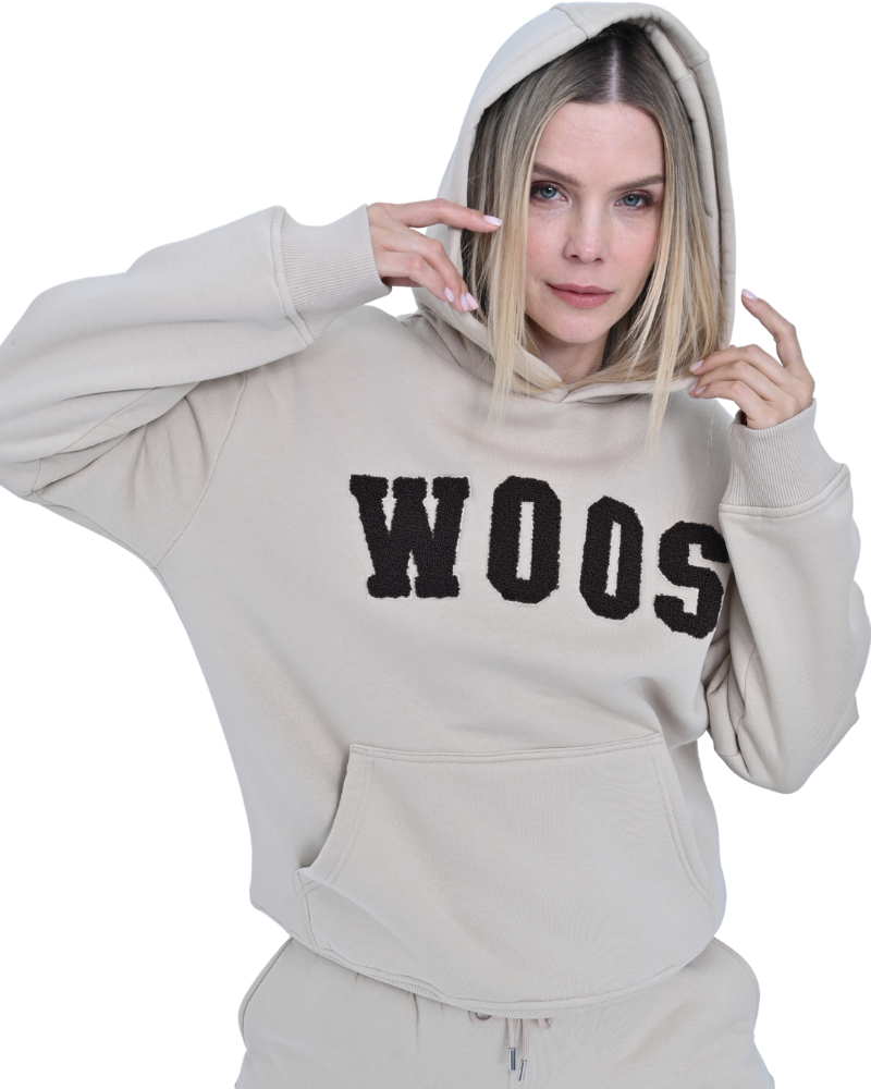 COBBLER HOODIE WOMEN CREAM