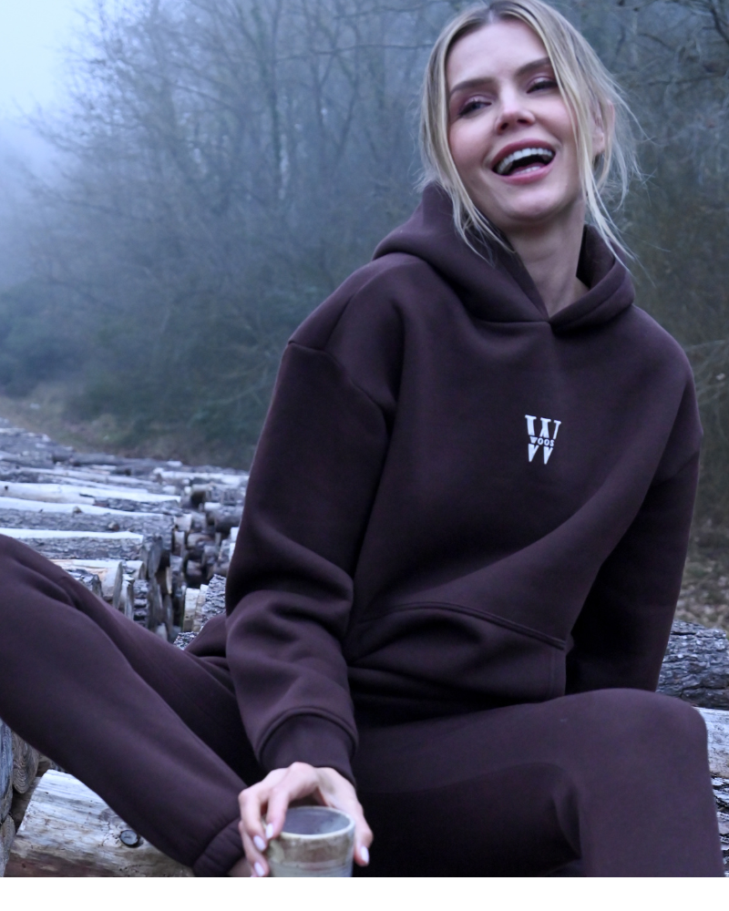 MOURNE HOODIE WOMEN CHOCOLATE